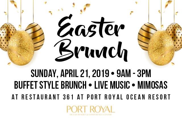 2019 Easter Brunch Port Royal Ocean Resort Conference Center