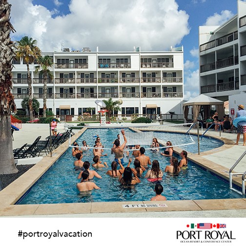 Activities - Volleyball in the pool